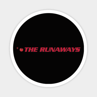 The Runaways Cherry Bomb logo Magnet